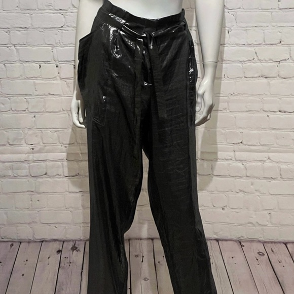 ❤️ BCBG MAXAZRIA Metallic PANTS - Picture 1 of 8